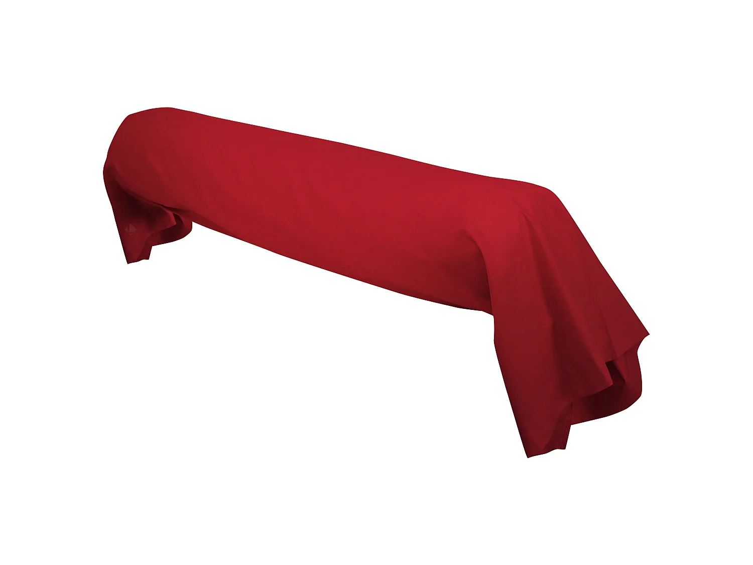 Taie de traversin uni 185X43 cm coton ALTO Garance