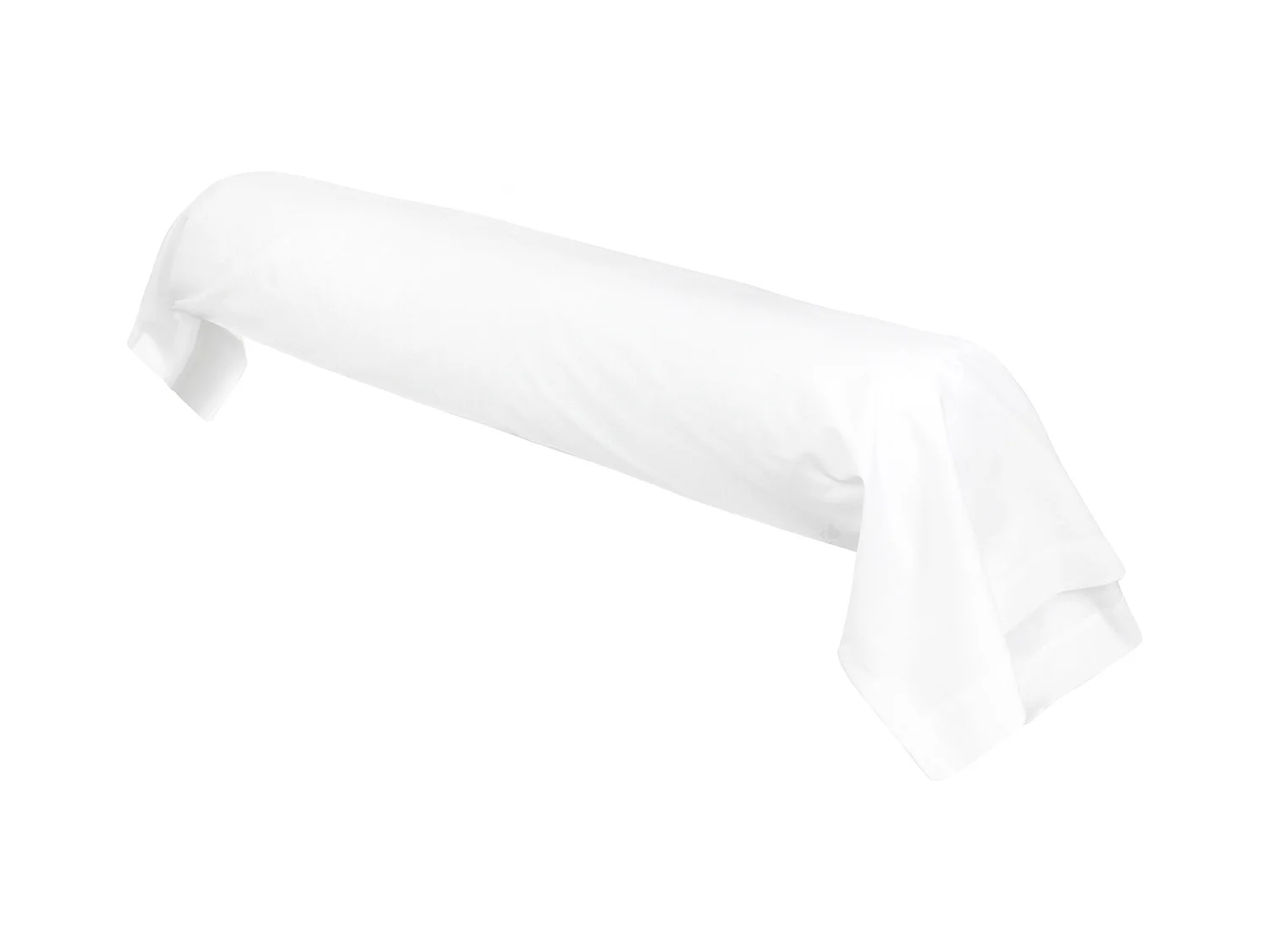 Taie de traversin uni 185x43 cm coton ALTO Blanc