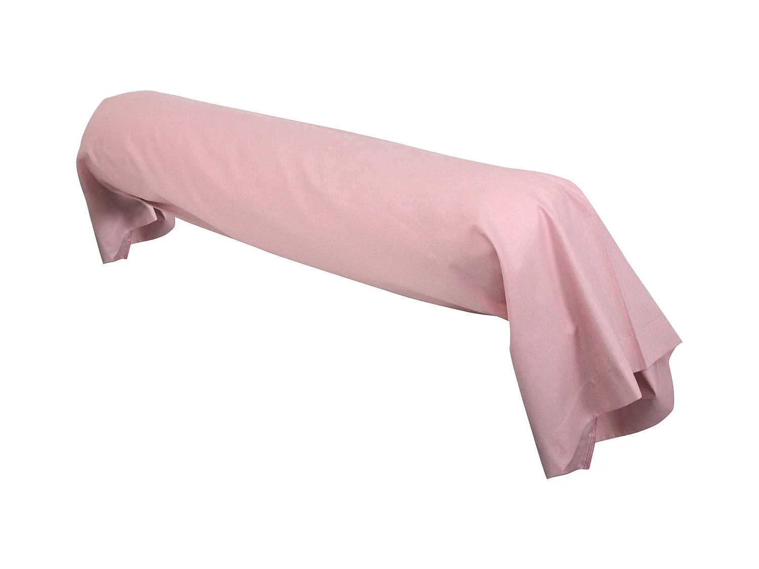 Taie de traversin uni 185X43 cm coton ALTO Macaron