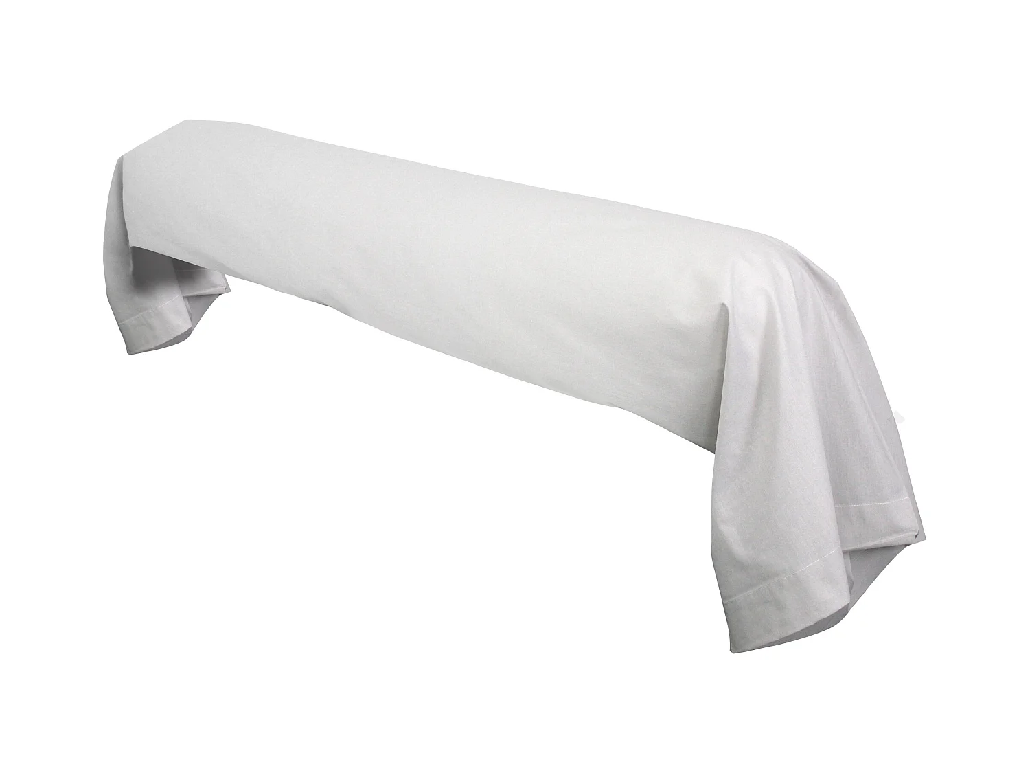Taie de traversin uni 185X43 cm coton ALTO Calcium