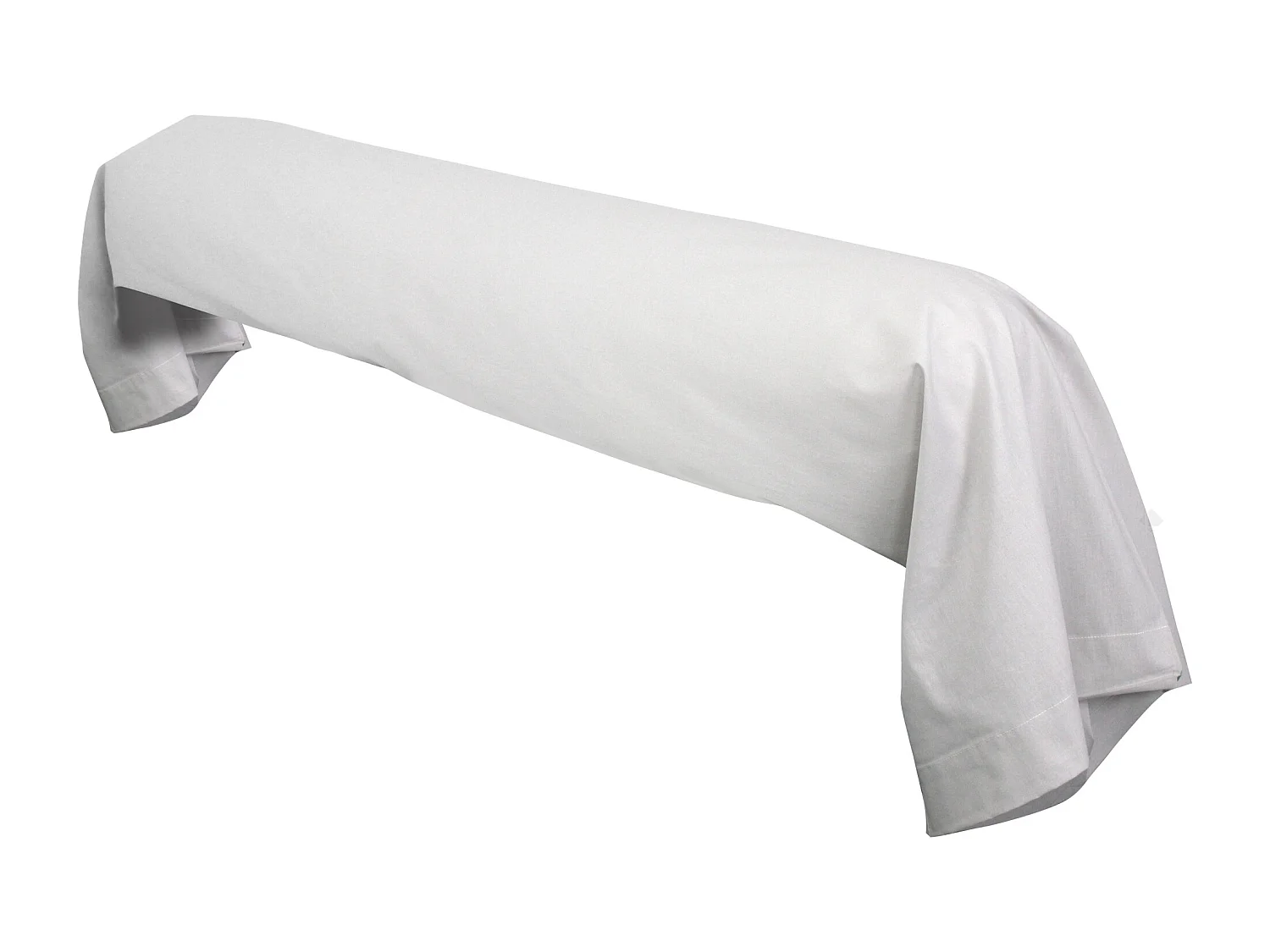 Taie de traversin uni 185X43 cm coton ALTO Calcium