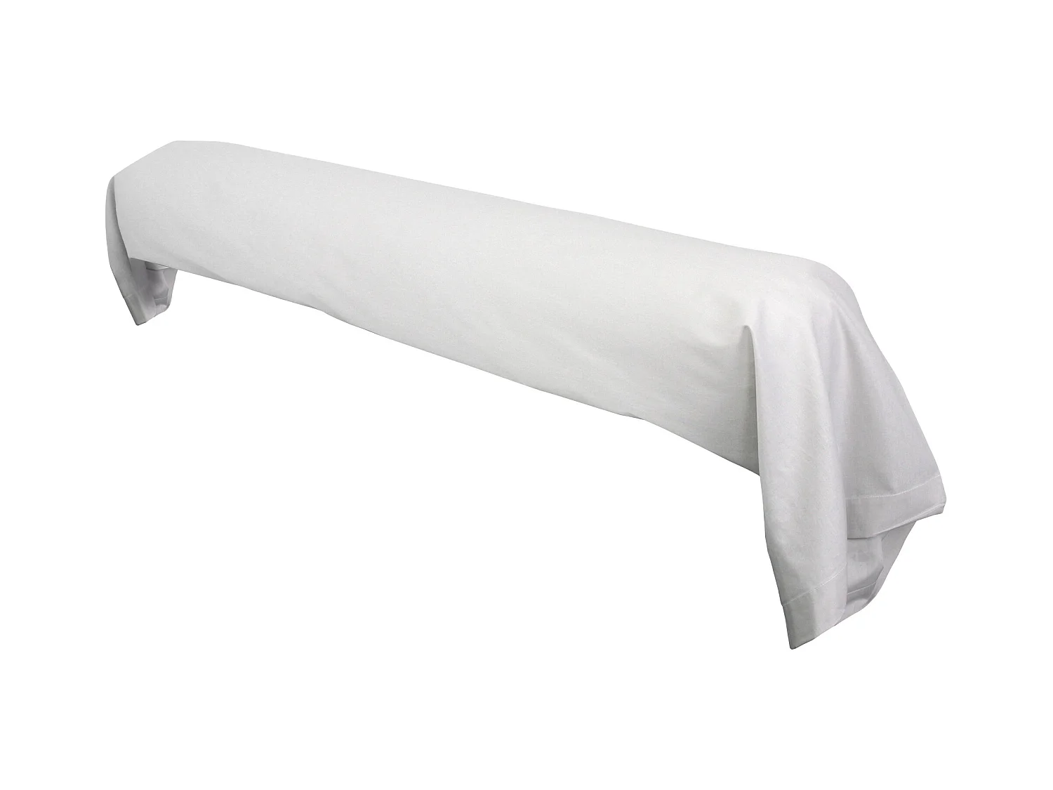 Taie de traversin uni 230X43 cm coton ALTO Calcium