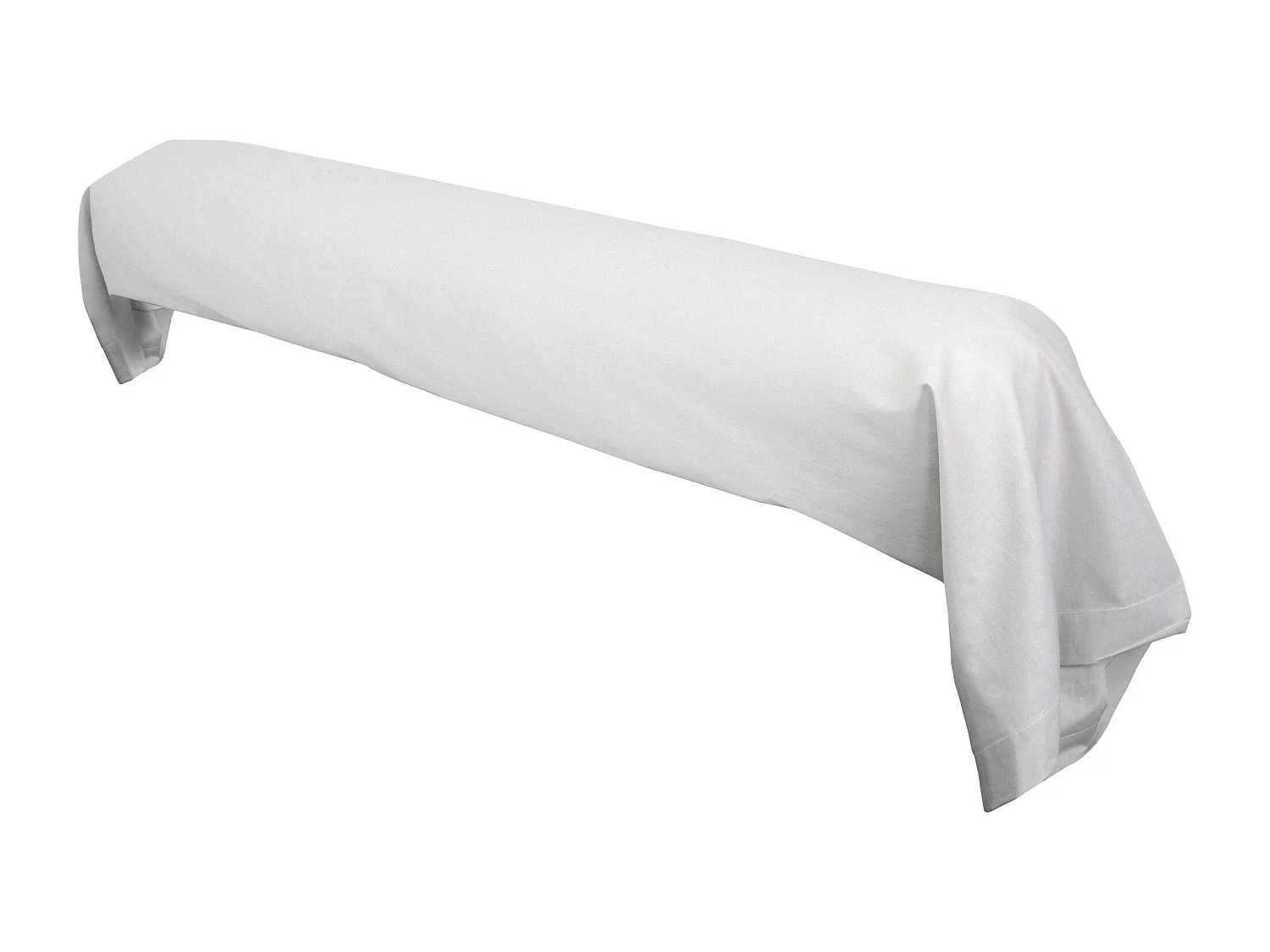 Taie de traversin uni 230X43 cm coton ALTO Calcium