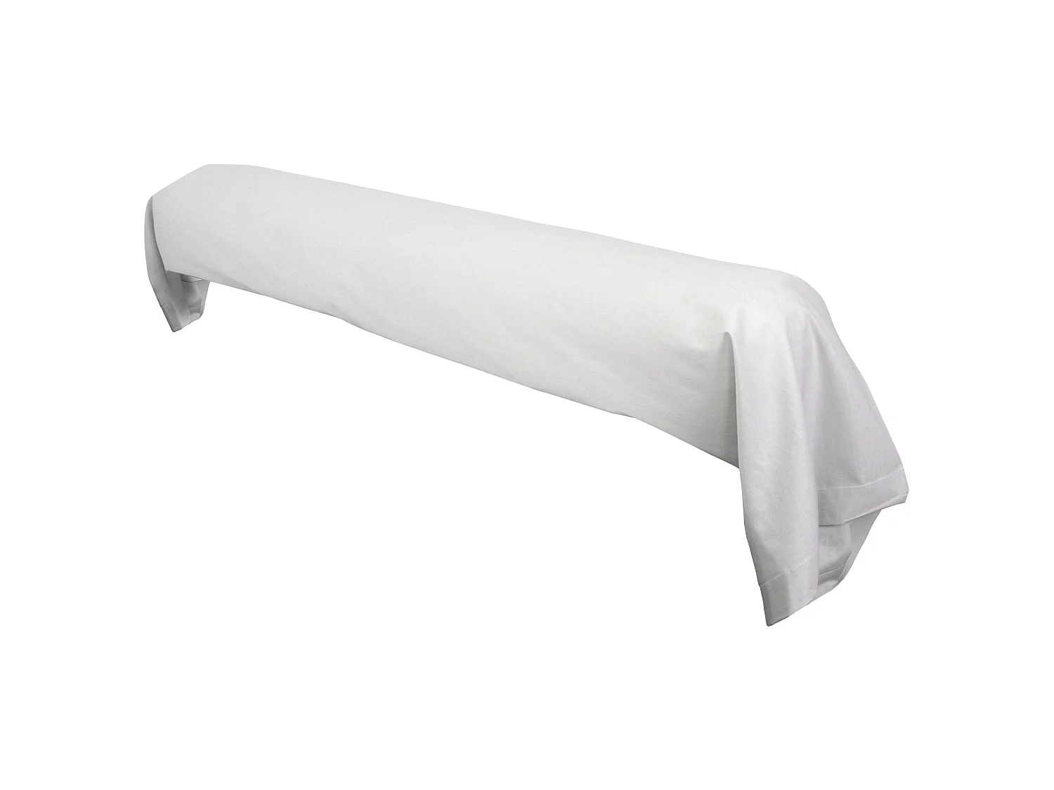 Taie de traversin uni 230X43 cm coton ALTO Calcium