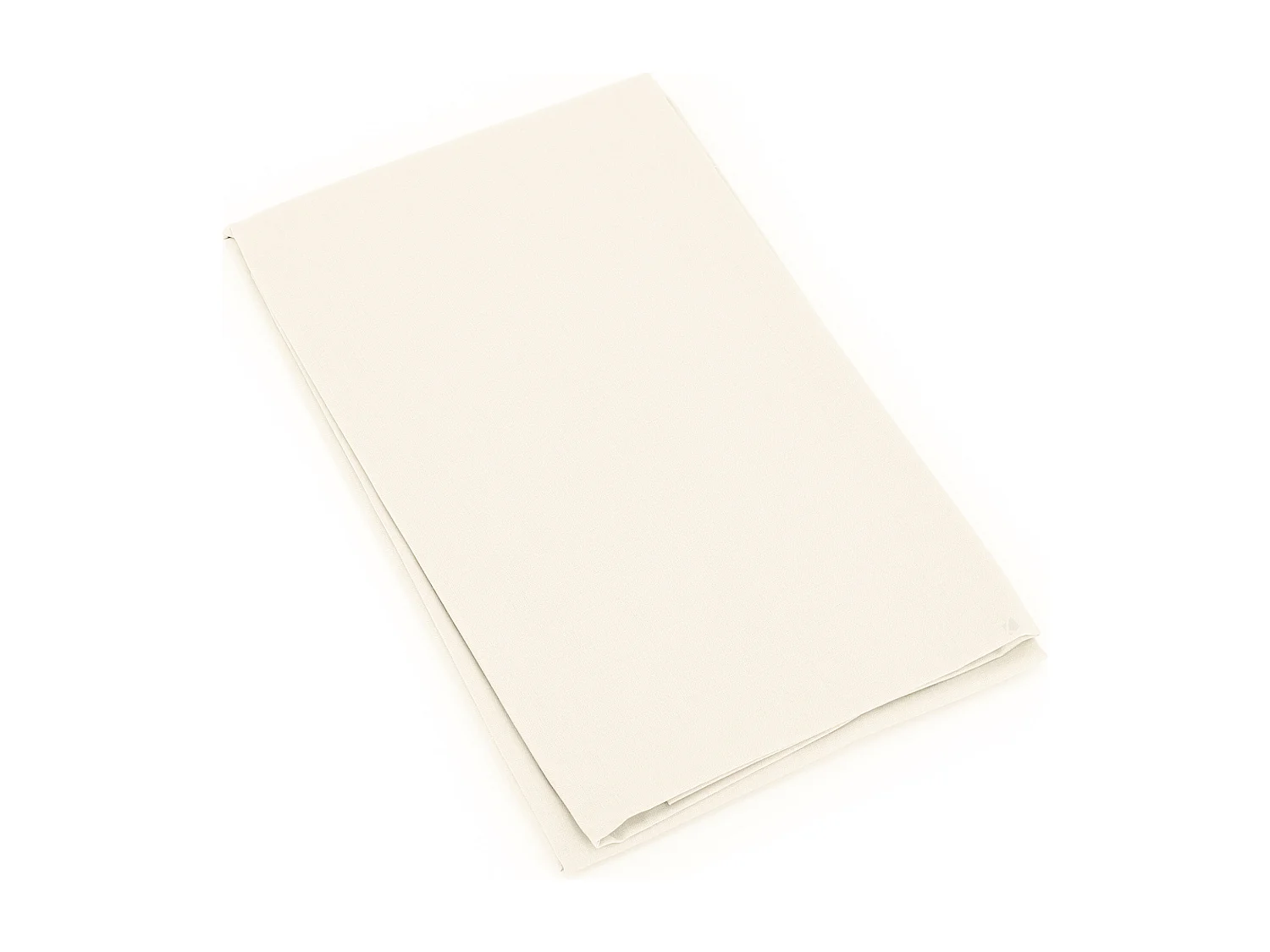 Taie de traversin uni 230X43 cm coton ALTO Crème