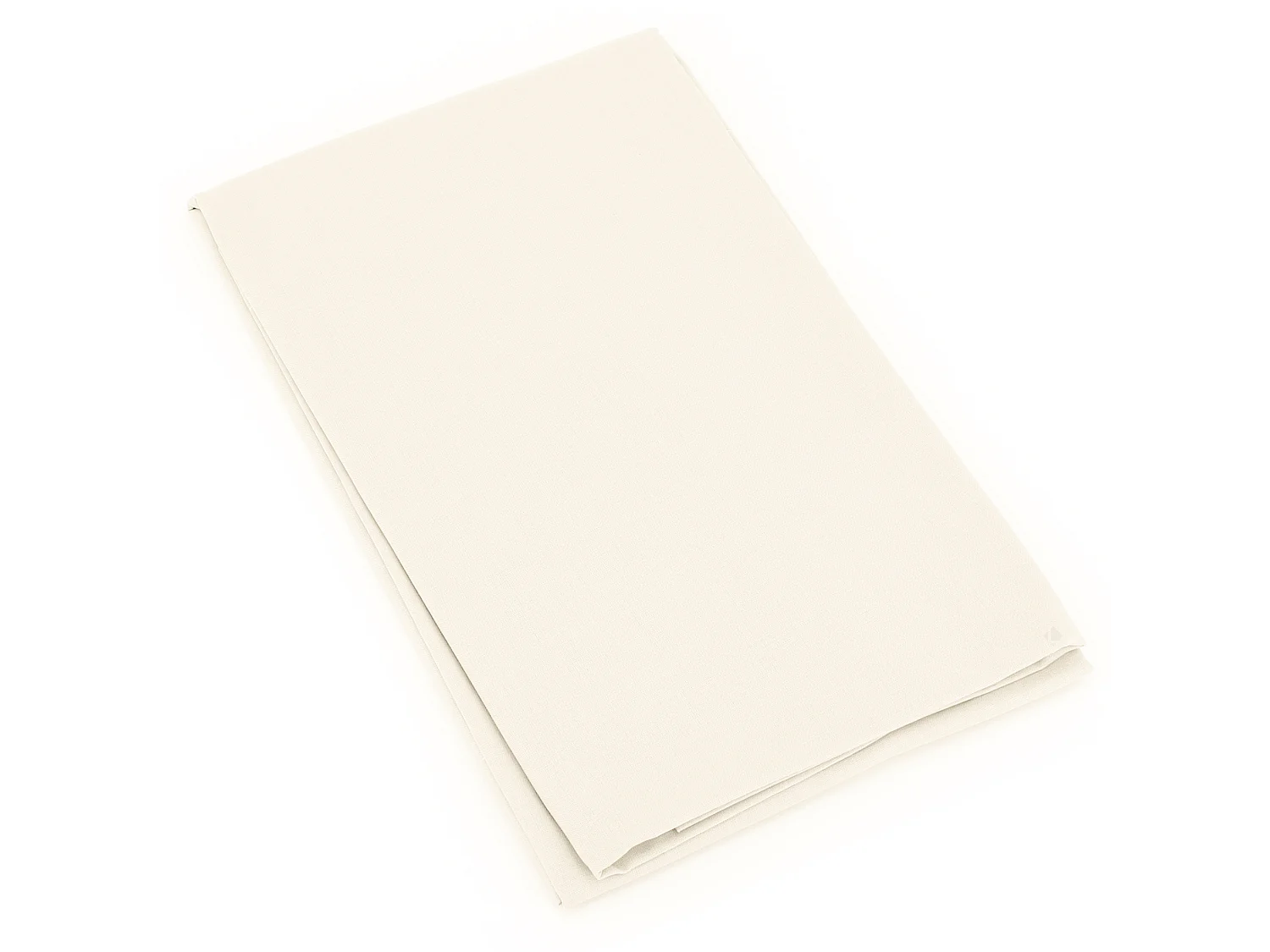 Taie de traversin uni 230X43 cm coton ALTO Crème