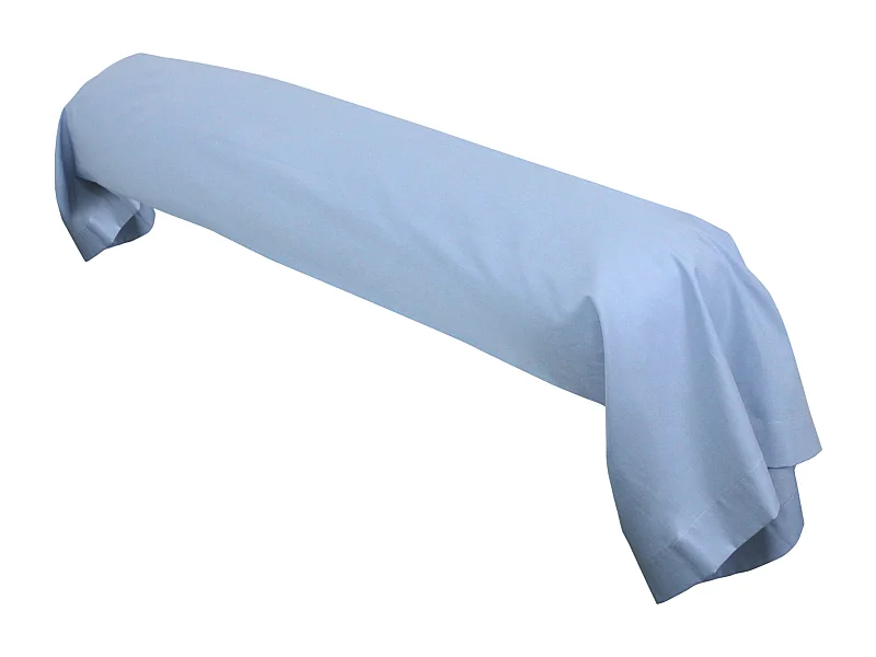 Taie de traversin uni 185X43 cm coton ALTO Belle ile