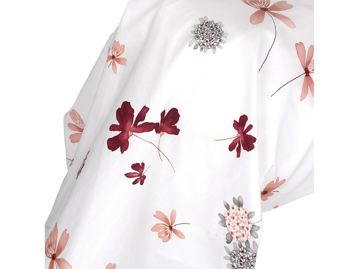 Taie de traversin 240x43 cm Percale pur coton PETITE FOLIE Rouge