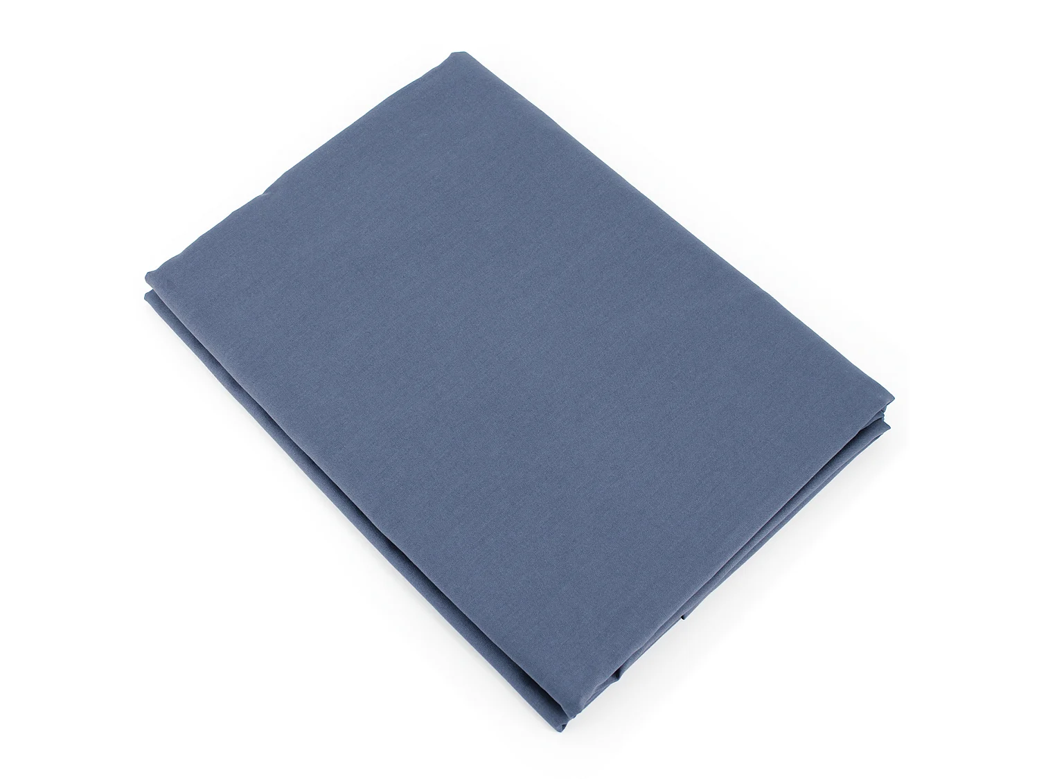 Housse d'édredon uni 140x150 cm coton ALTO bleu Jean