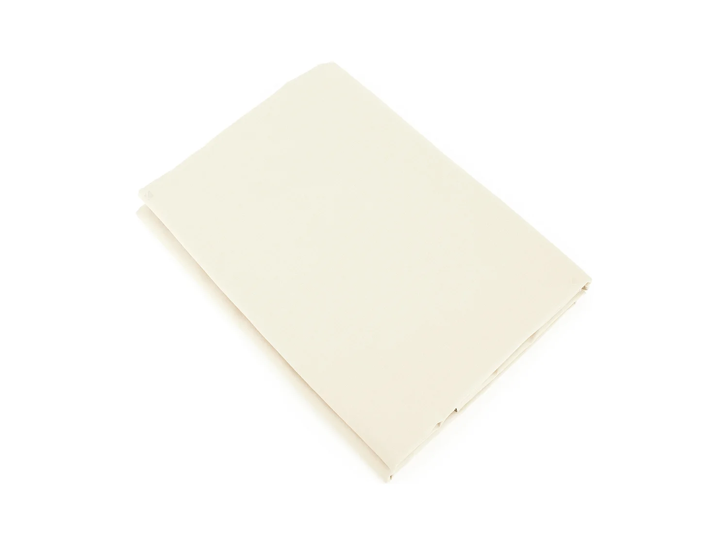 Housse d'édredon uni 140x150 cm coton ALTO Crème