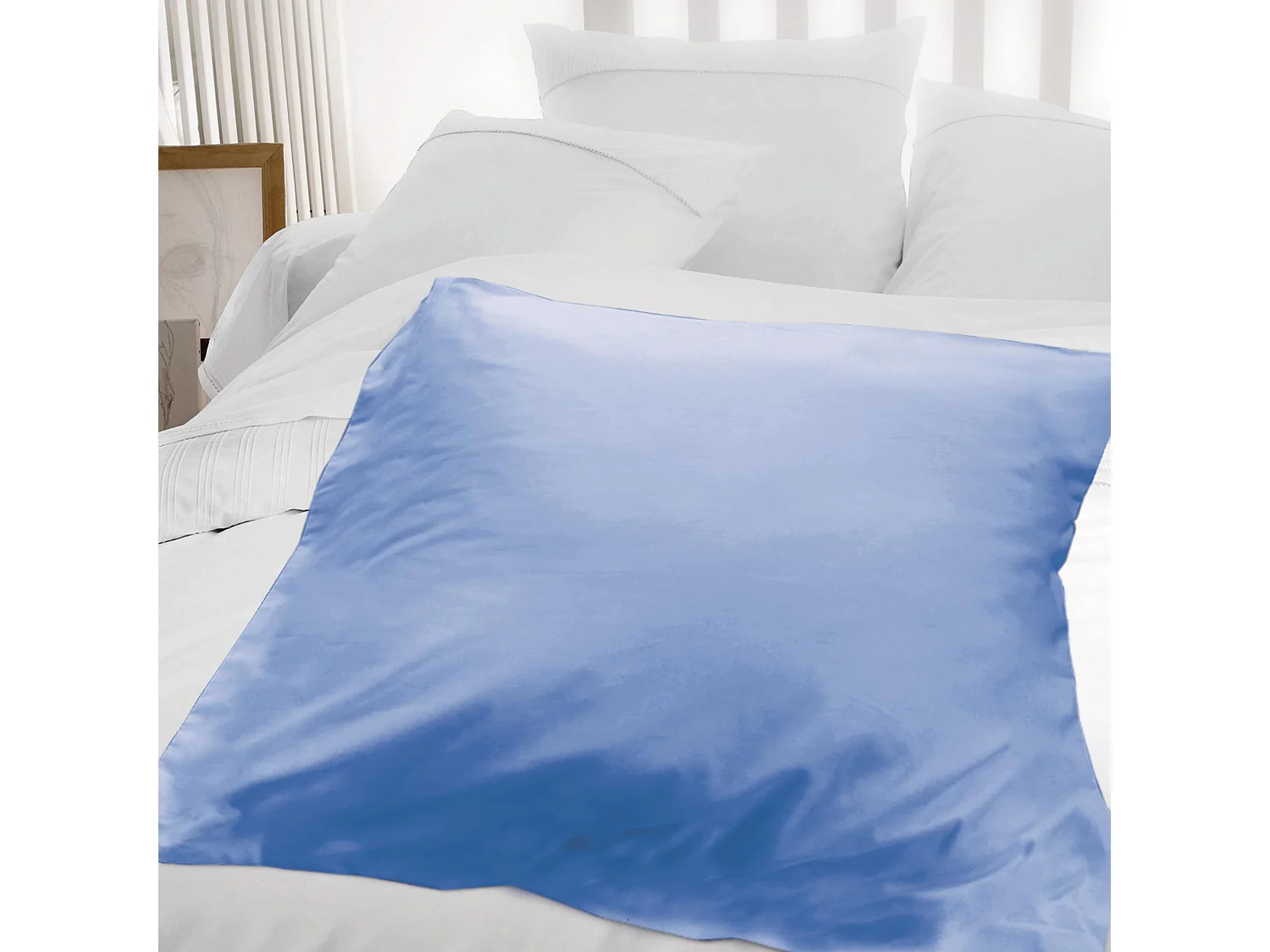 Housse d'édredon uni 140x150 cm coton ALTO Belle ile