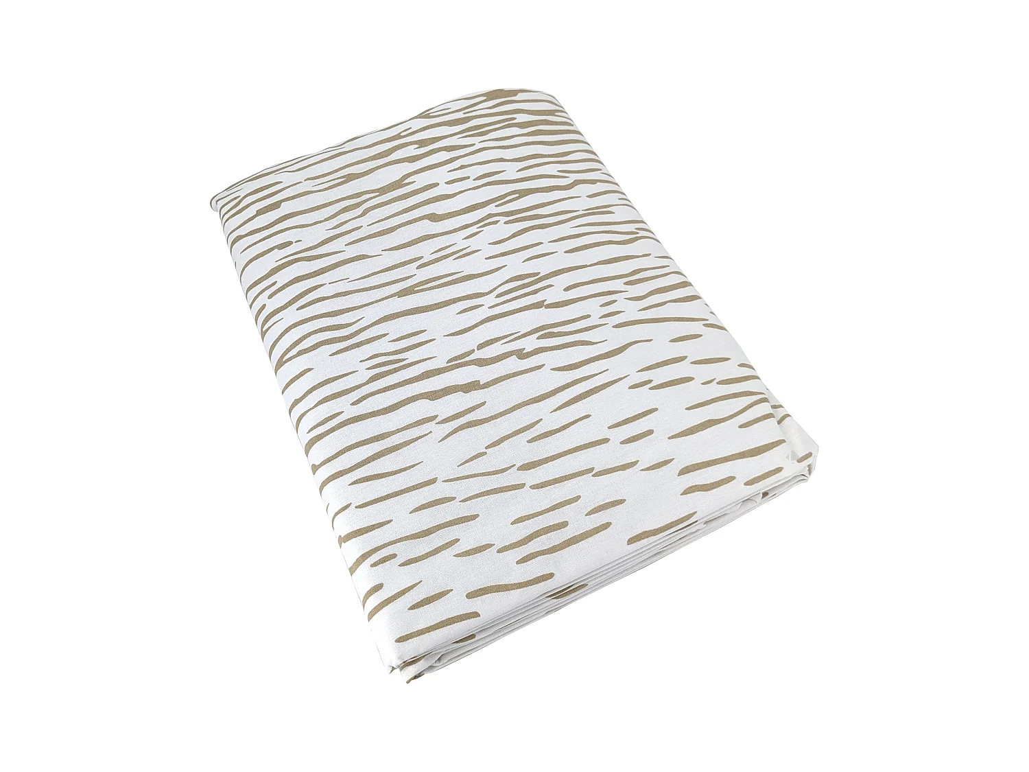 Housse de couette 140x200 cm coton REFLET Sable