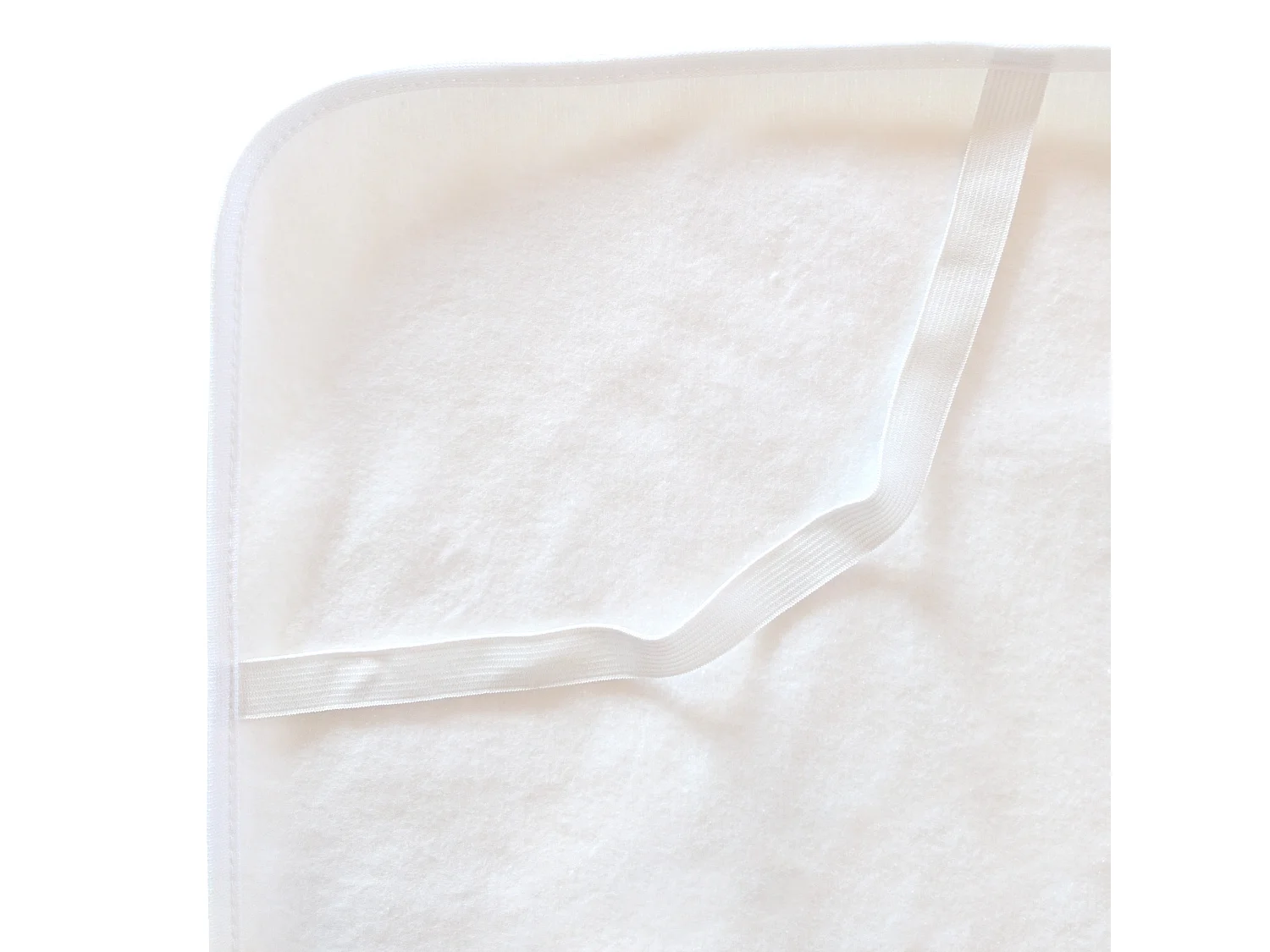 Alèse plate 70x140 cm ACHUA molleton coton 400 g/m² matelas 15cm maxi