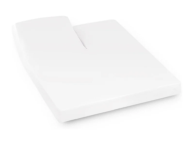 Protège matelas imperméable ARNON 2x70x210 cm lit articulé TR bonnet 30 cm molleton coton contrecollé polyuréthane