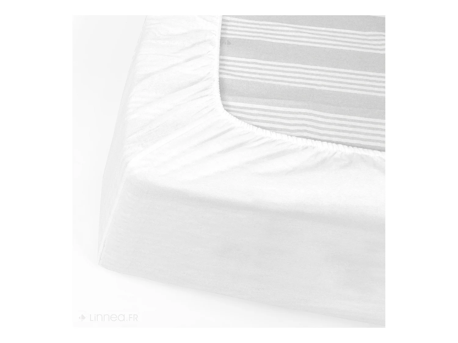 Protège matelas 2x70x190 cm ANTONIN Spécial lit articulé TPR Molleton absorbant traité anti-acariens Grand bonnet 30cm