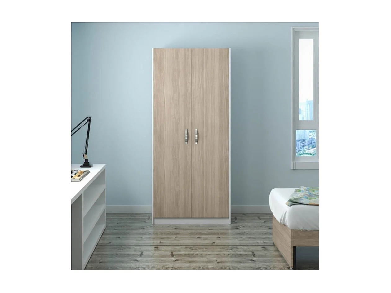 Armadio due ante 91x52x210h colore olmo ARM290