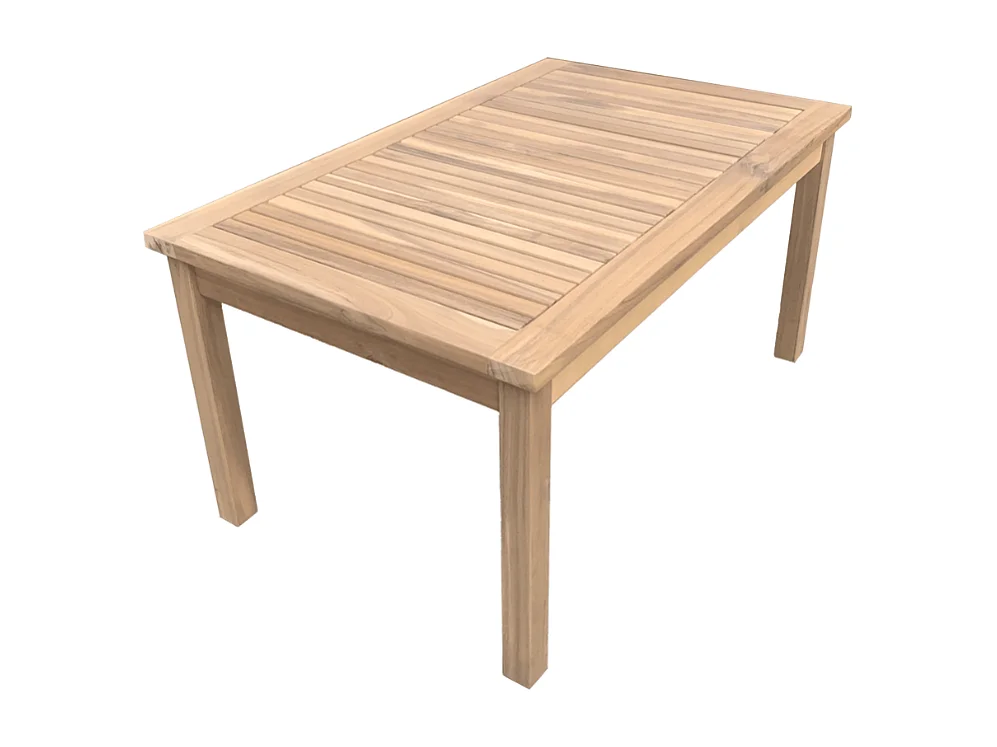 Conjunto de jardín Acacia sofá + 2 sillas + mesa natural/gris