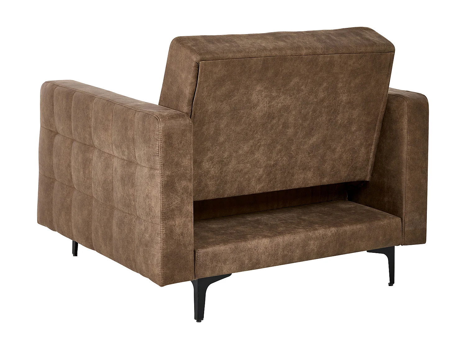 Fauteuil ABERDEEN Cuir PU Marron