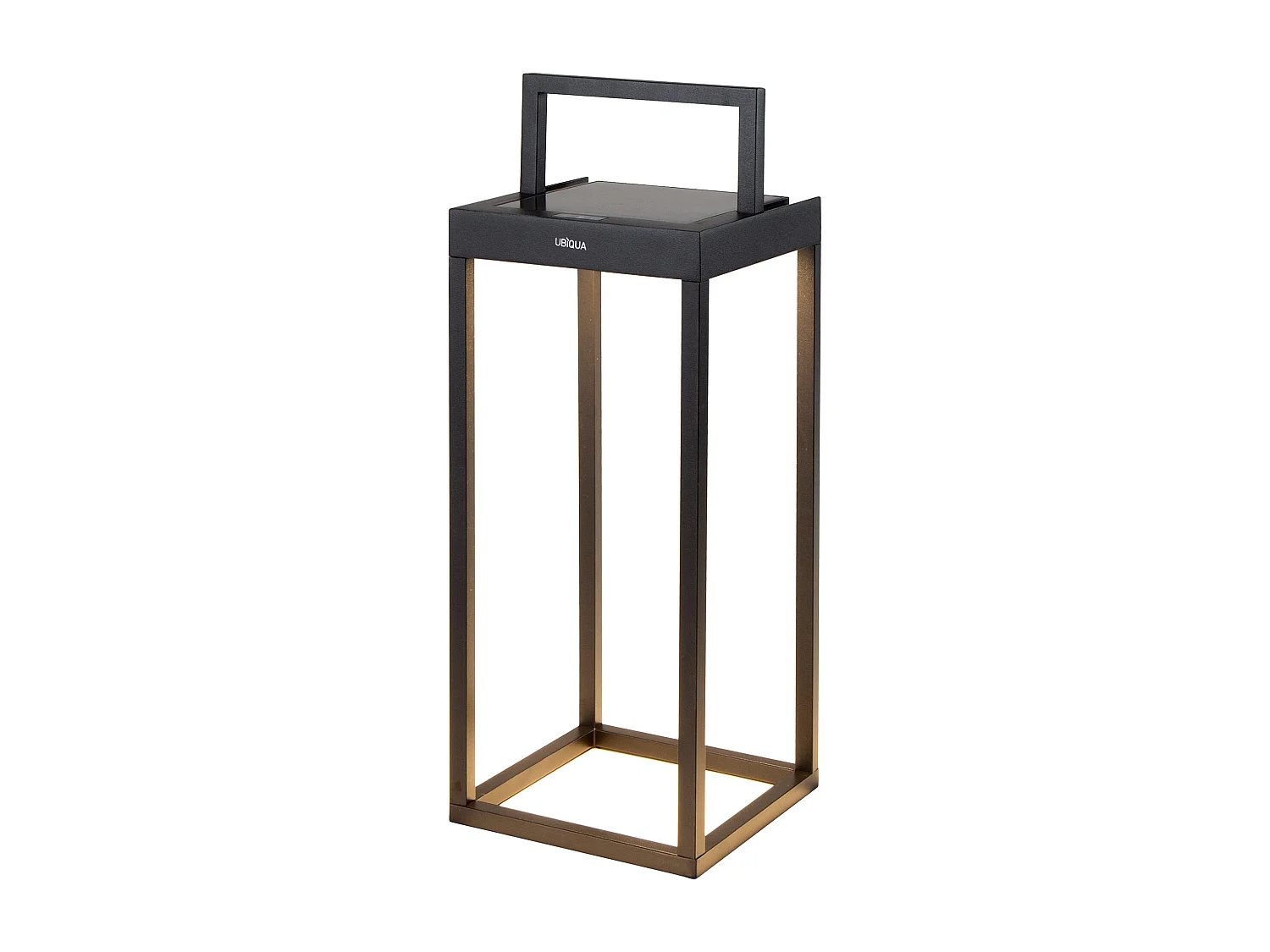 Lanterne sans fil solaire rechargeable HANDY MINI Gris H33cm