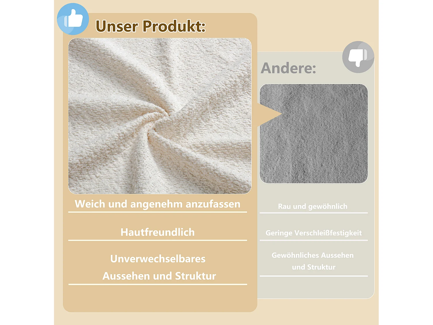 Lit capitonné pour enfant - 140 x 190 cm - avec barrières de sécurité amovibles + sac de rangement en tissu - velours - beige