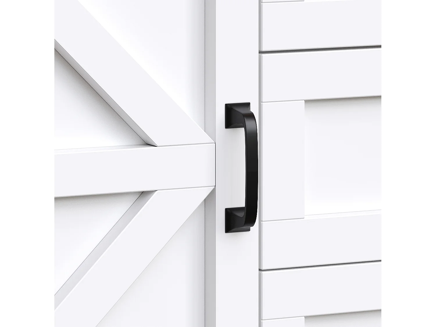 Ilot central de cuisine mobile - Plateau extensible - 120x71x98cm - avec LED - 2 portes et 3 tiroirs - étagères ouvertes - Blanc