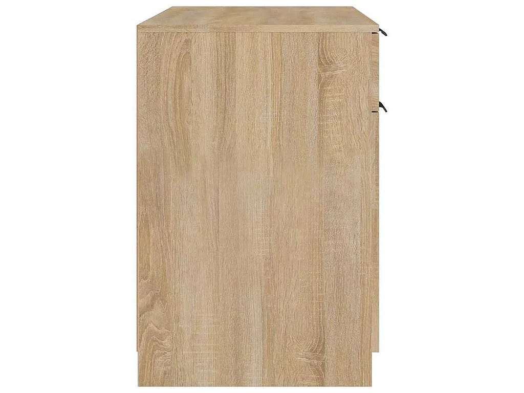 Bureau Chêne sonoma 100x50x75 cm Bois d'ingénierie