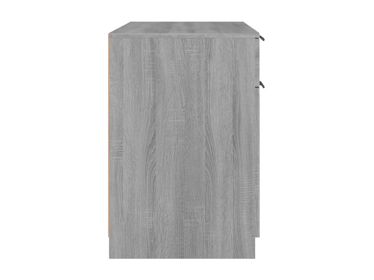 Bureau Sonoma gris 100x50x75 cm Bois d'ingénierie