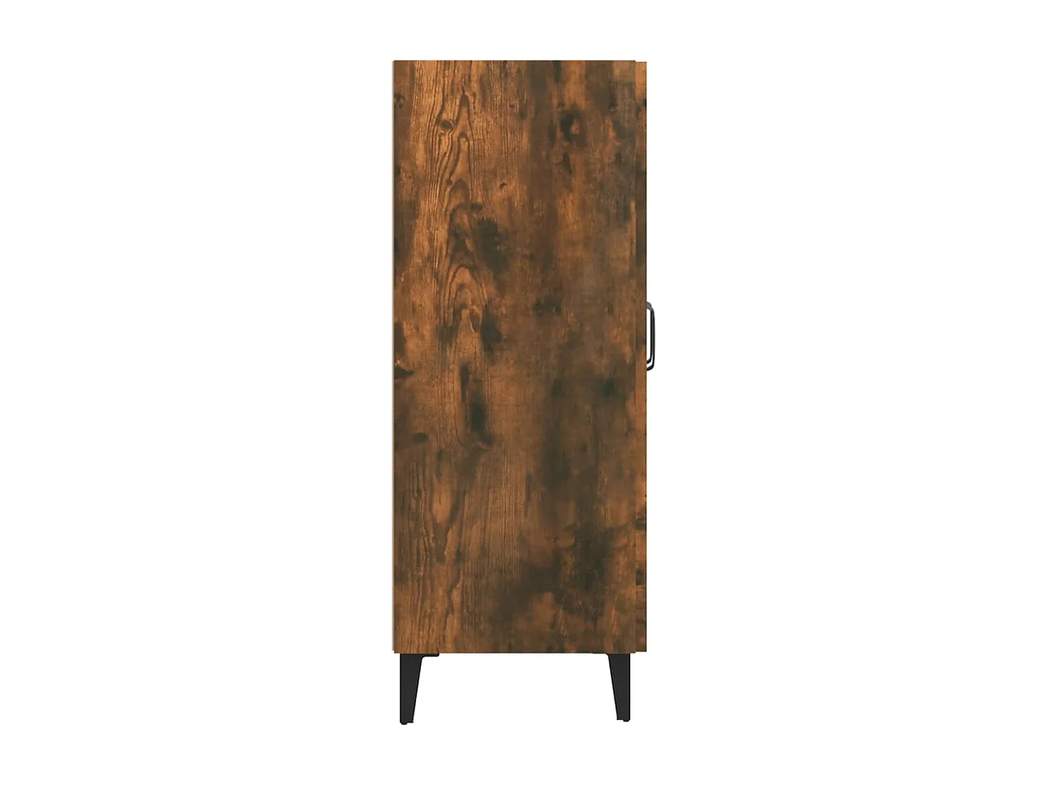 Buffet chêne fumé 69,5x34x90 cm bois d'ingénierie