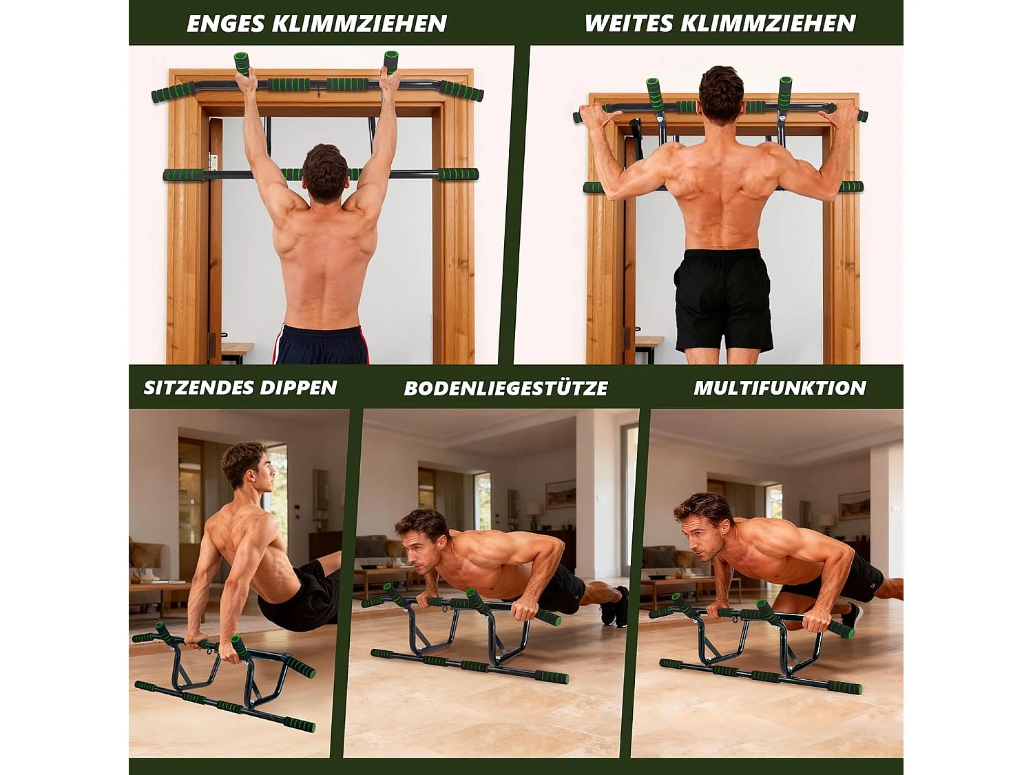 Drążek do podciągania Nettlife bez śrub, mocowany do drzwi, drążek do ćwiczeń siłowych, uchwyty antypoślizgowe, udźwig 200 kg