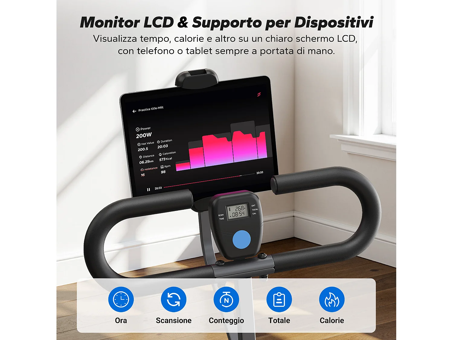 Machine à Squat et Rameur MERACH, Résistance Réglable, Pliable, 160 kg, Écran LCD, Support de Téléphone, Pour Abdos/Jambes/Dos, Gris