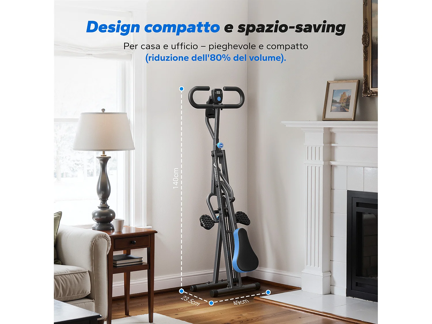 Machine à Squat et Rameur MERACH, Résistance Réglable, Pliable, 160 kg, Écran LCD, Support de Téléphone, Pour Abdos/Jambes/Dos, Gris