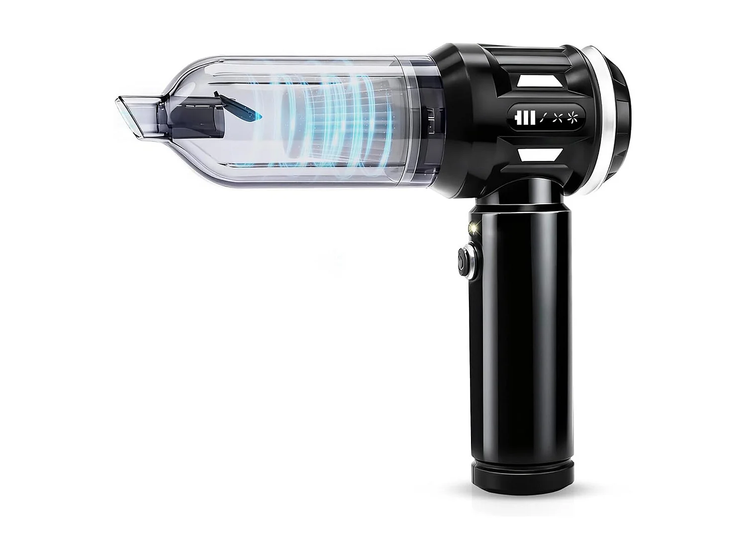 Nettlife Akku-Handstaubsauger 17000 Pa – Leistungsstarker 4-in-1 Mini-Autostaubsauger – 3 Geschwindigkeitsstufen, bürstenloser Motor – Für Haushalt & Tierhaare