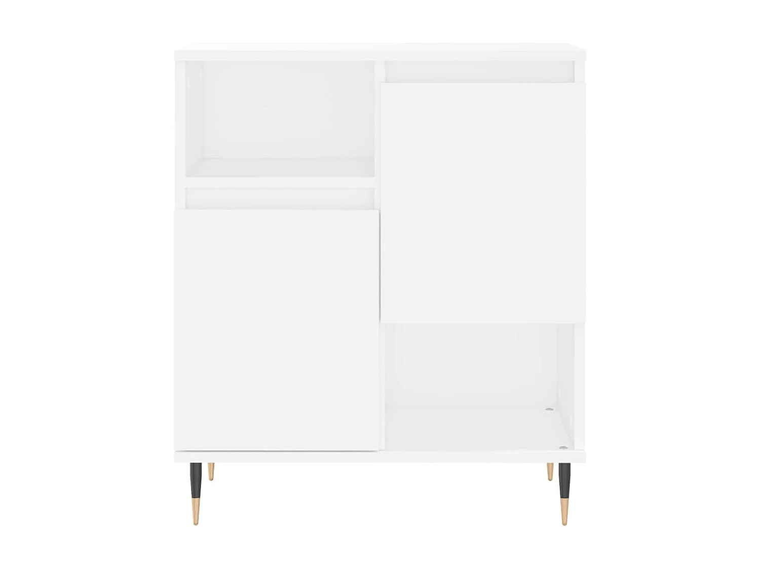 Buffet Blanc 60x35x70 cm Bois d'ingénierie