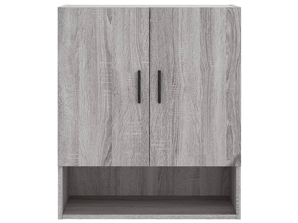 Armoire murale sonoma gris 60x31x70 cm bois d'ingénierie