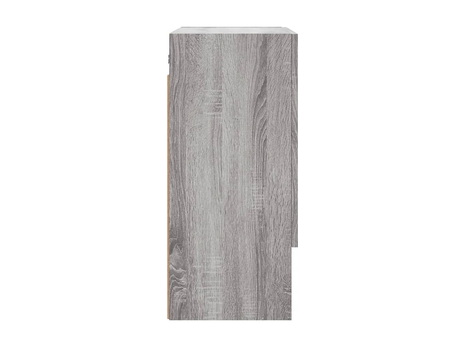 Armoire murale sonoma gris 60x31x70 cm bois d'ingénierie