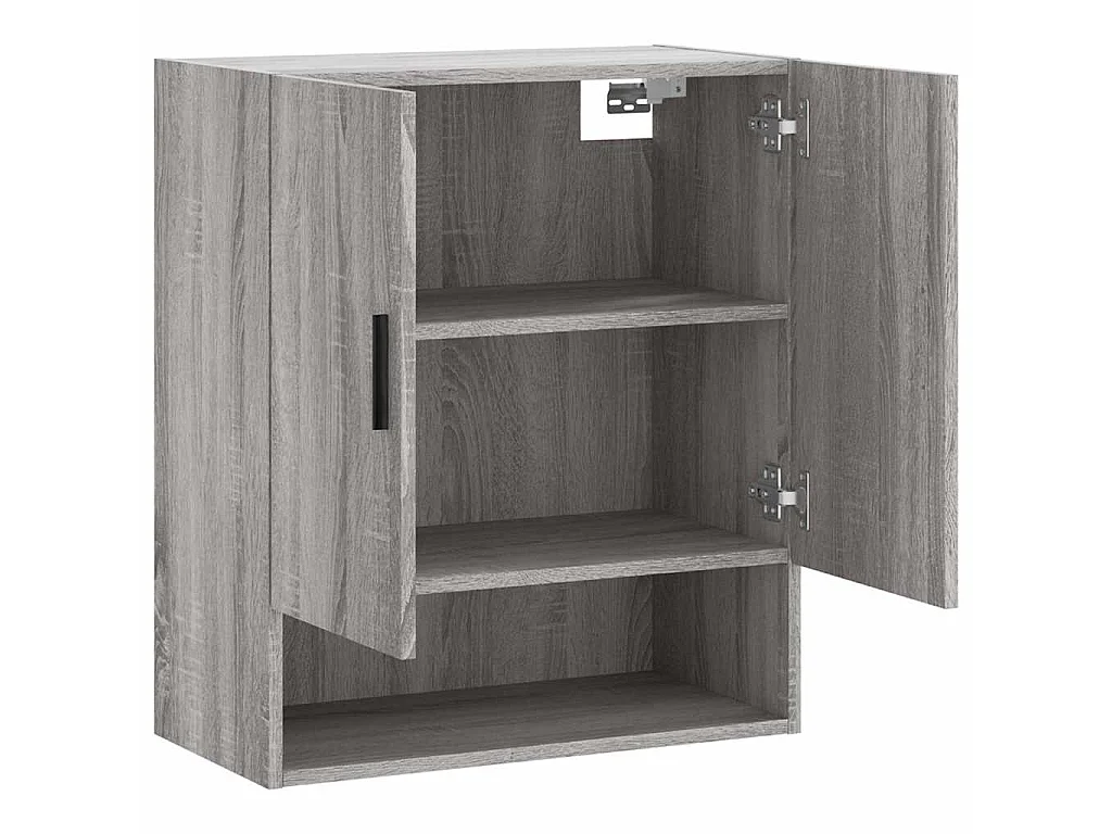 Armario de pared madera de ingeniería gris Sonoma 60x31x70 cm