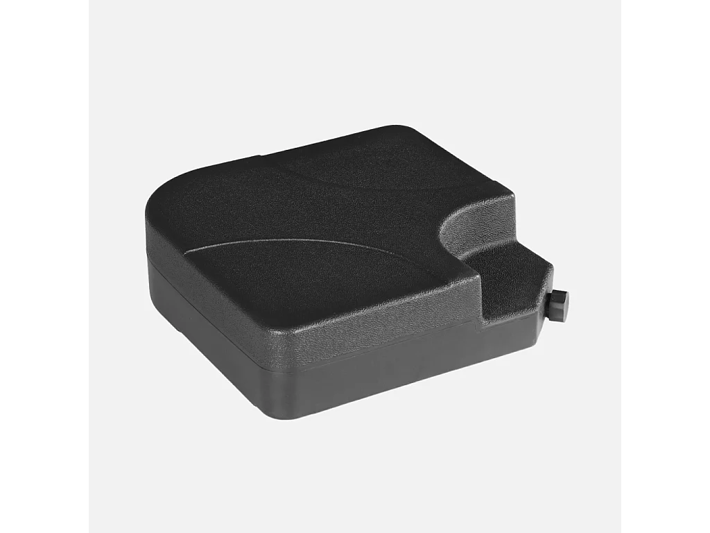 Piastre di zavorra per ombrellone 50x50cm, nero