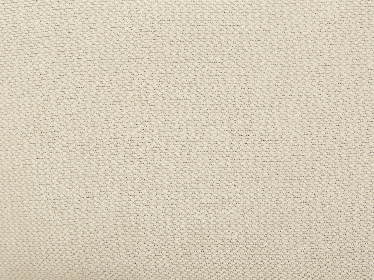 Lot de 6 chaises en tissu et métal noir - Beige - CIBARO