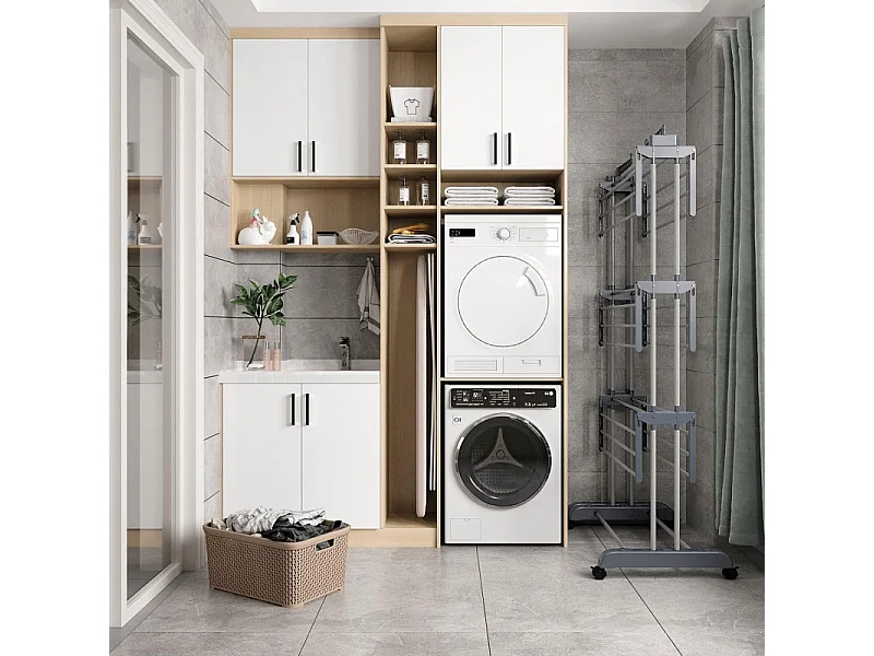 Séchoir à Linge Étendoir Pliable et Extensible avec Grande Capacité de Séchage