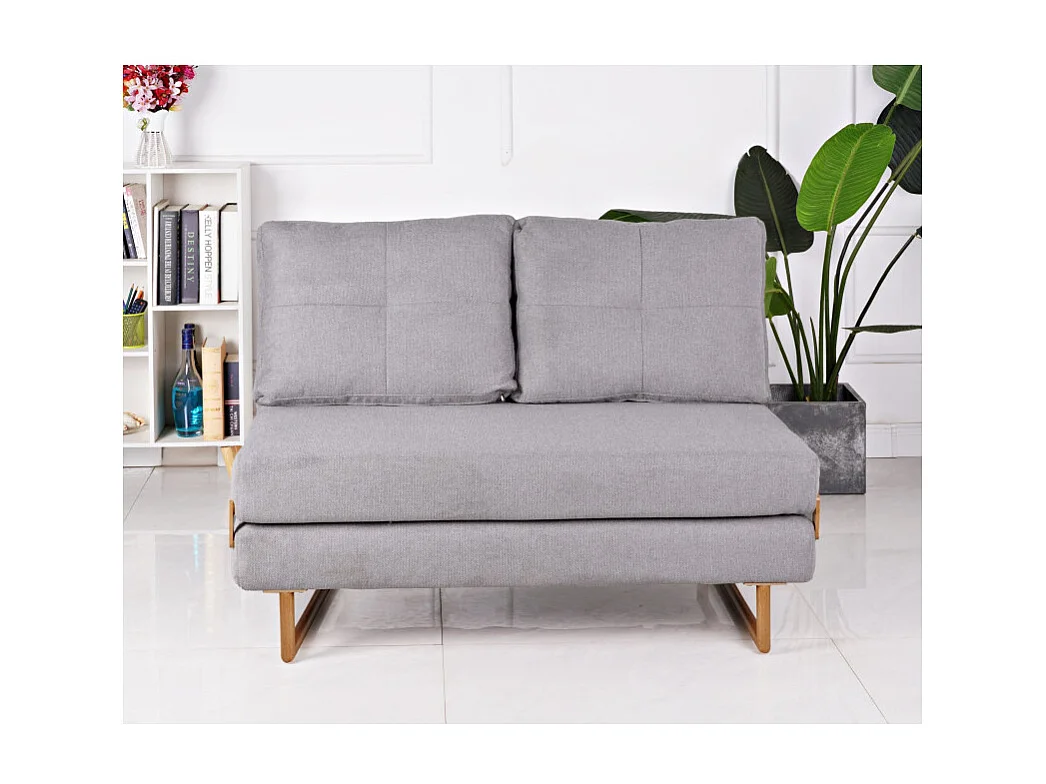 Canapé Convertible dépliable BZ - Aloha gris