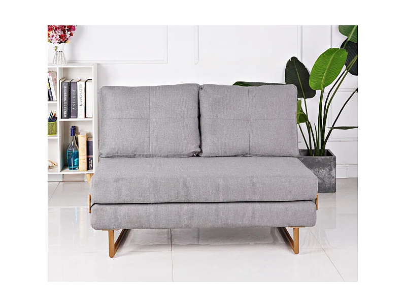 Canapé Convertible dépliable BZ - Aloha gris