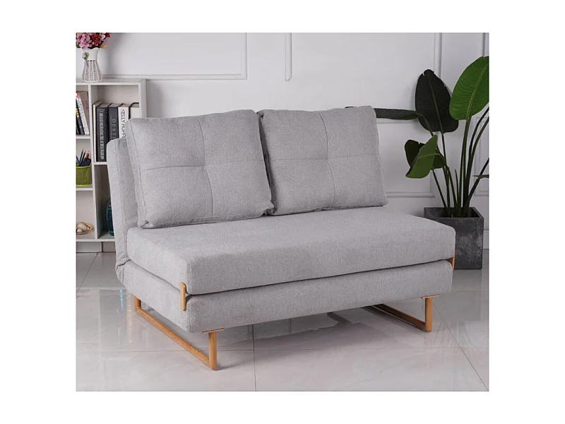 Canapé Convertible dépliable BZ - Aloha gris