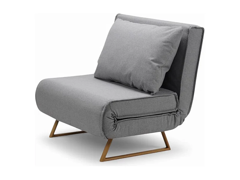 Canapé Convertible dépliable 1 place - Vahiné gris