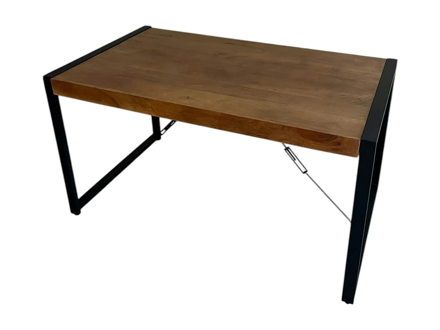 Table à manger bois brun 140 cm MILORA