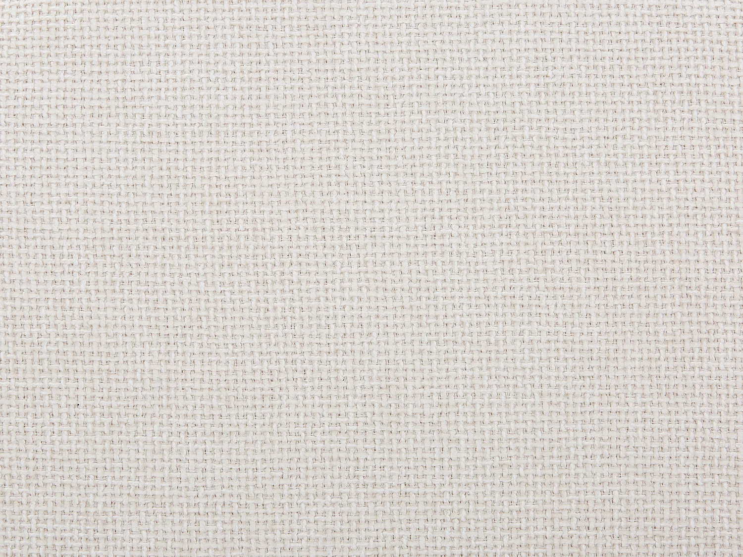 Lot de 2 chaises en tissu texturé et métal effet bois - Crème et Naturel clair - ASILOVA