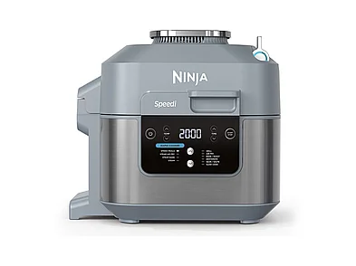 Ninja Speedi ON400EU, mijoteuse et friteuse à air chaud 5,7 L, Gris sel marin