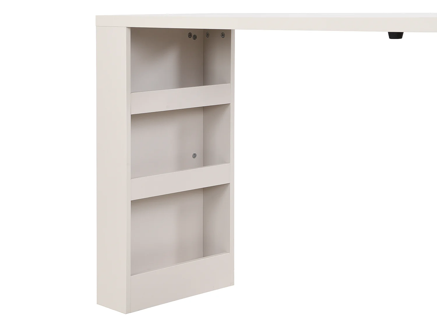 Commode coiffeuse 6 tiroirs et 3 niches – Beige – BOPANIA