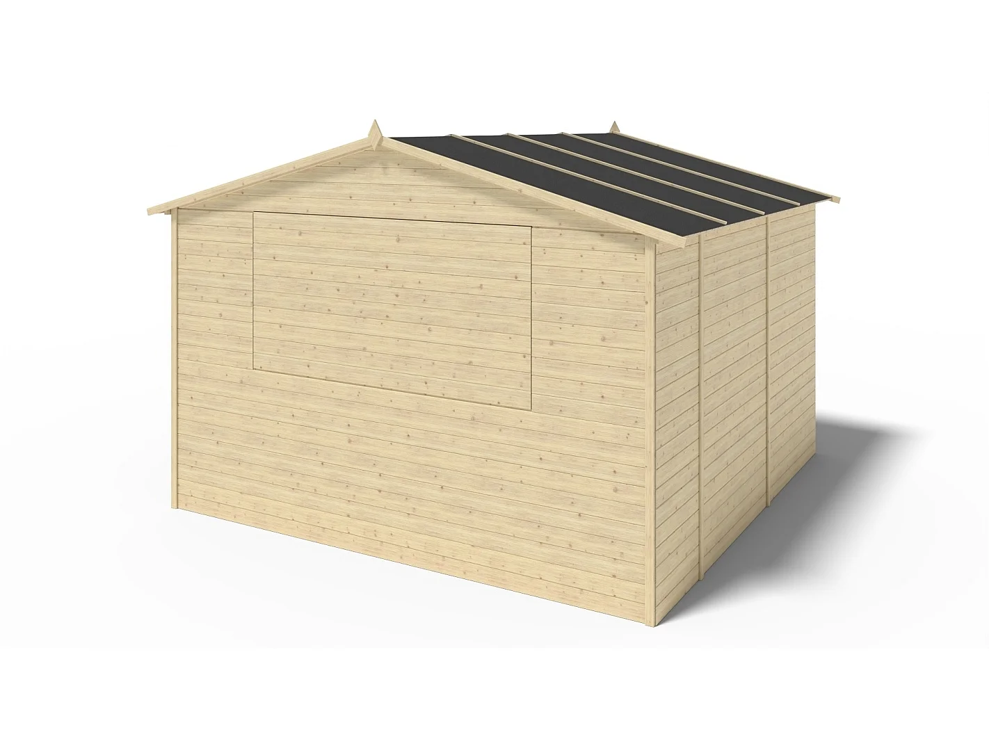 Kiosque/ stand de marché/ de vente 9.42 m2 - 3.11x3.03 m - 19 mm - DOM607 - ALTANKA