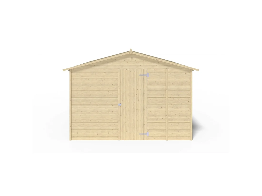 Kiosque/ stand de marché/ de vente 9.42 m2 - 3.11x3.03 m - 19 mm - DOM607 - ALTANKA