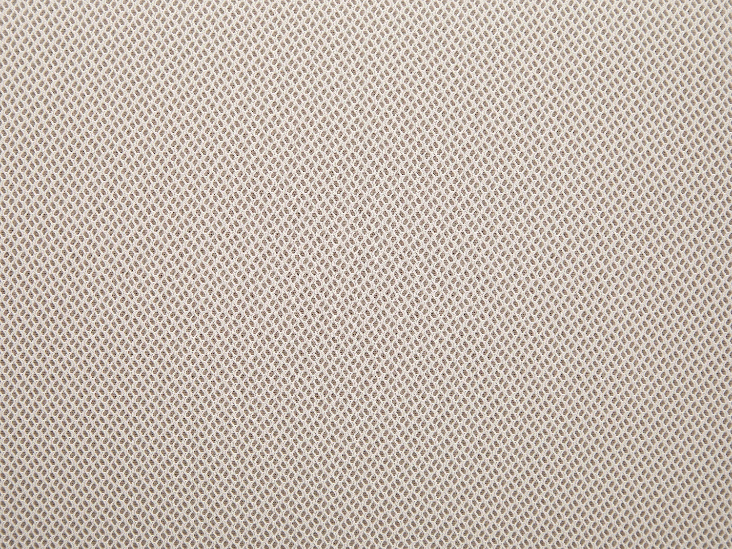 Chaise de bureau - Tissu - Beige et blanc - DELVORA
